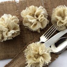 Burlap Silverware Holders Burlap Silverware Holders